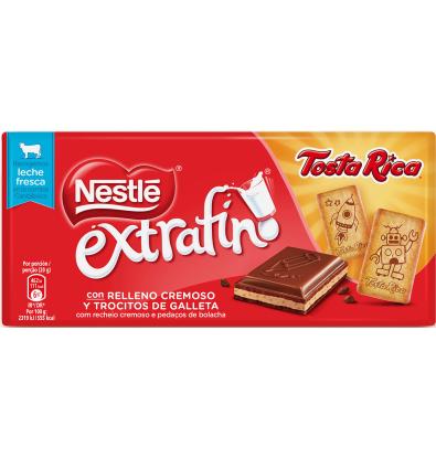 CHOCOLATE EXTRAFINO NESTLÉ TOSTA RICA 120 G