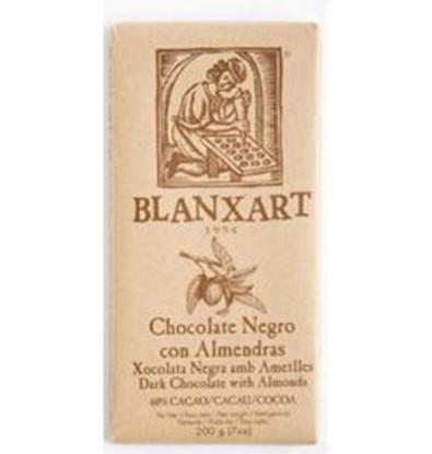 CHOCOLATE BLANXART 60% CACAO CON ALMENDRAS 200 G