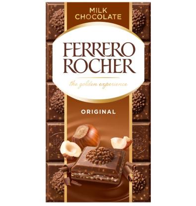 CHOCOLATE FERRERO ROCHER ORIGINAL 90 G