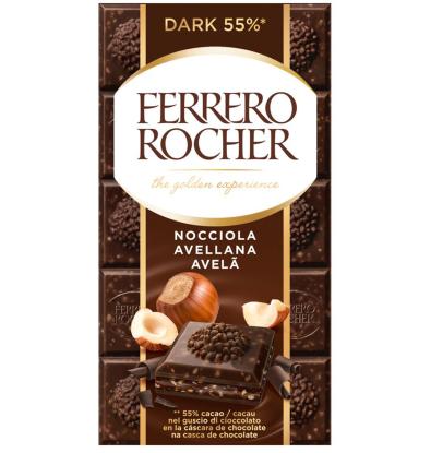CHOCOLATE FERRERO ROCHER DARK 55 90 G