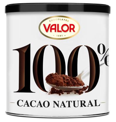 CACAO VALOR NATURAL 100% 250 G
