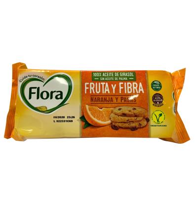 GALLETAS FLORA FIBRA-FRUTA 125 G