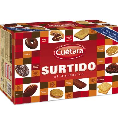 GALLETAS CUETARA SURTIDO 625 G