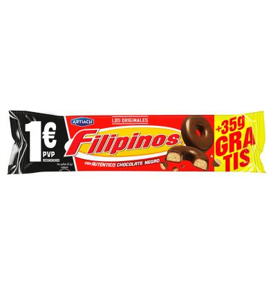 GALLETAS FILIPINOS CHOCOLATE NEGRO 93 G