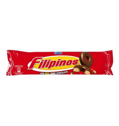 GALLETAS FILIPINOS CHOCO NEGRO 128 G