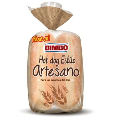 HOT DOG BIMBO ESTILO ARTESANO 200 G