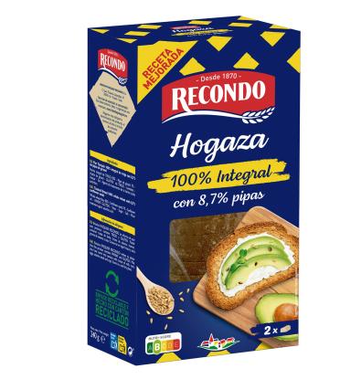 HOGAZA RECONDO 100% INTEGRAL PIPAS 240 G