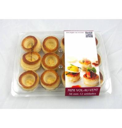 VOL-AU-VENT MUSFI'S MINI 38MM 12 UNIDADES