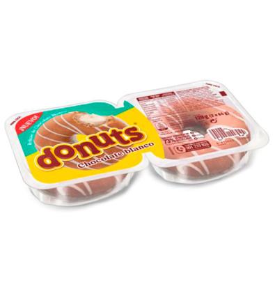 Berlinas con chocolate blanco Donuts blister 2 unidades 122 g