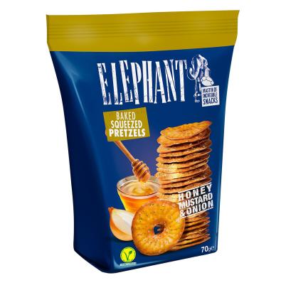 PRETZEL ELEPHANT MEL I MOSTASSA 70 G