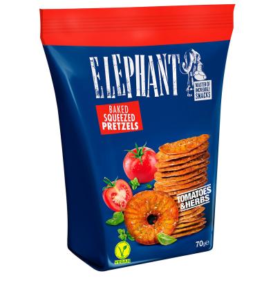 PRETZEL ELEPHANT TOMAQUET & HERBES 70 G