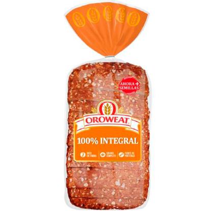 PAN OROWEAT 100%INTEGRAL  SÉSAMO LINO 550 G