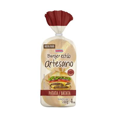 BURGER BIMBO ESTIL ARTESA PATATA 4 UNITATS
