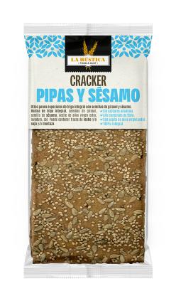 CRACKER LA RUSTICA PIPES I SESAM 100 G