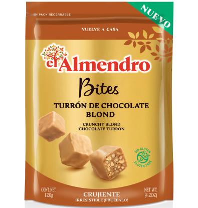 BITES TURRO EL ALMEND. CHOCO BLOND 120 G