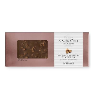 TURRON SIMON COLL NUCES CHOCOLATE CON LECHE 250 G