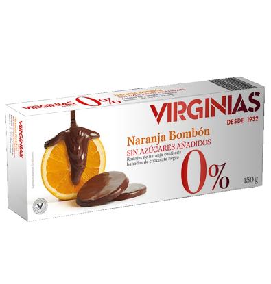 TORRÓ 0% VIRGINIAS TARONJA BOMBÓ 150 G