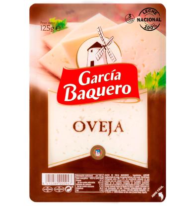 QUESO GARCÍA BAQUERO LONCHAS OVEJA 125 G