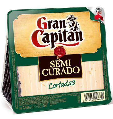 QUESO GRAN CAPITÁN SEMI CORTADITAS 250 G