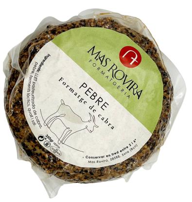 FORMATGE CABRA MAS ROVIRA TENDRE PEBRE 350 G