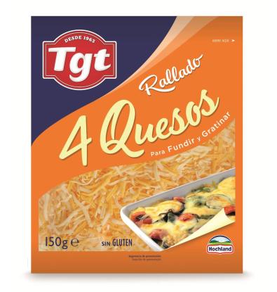QUESO RALLADO HOCHLAND 4 QUESOS 150 G