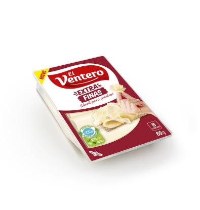 QUESO LONCHAS EL VENTERO EXTRAFINO 80 G