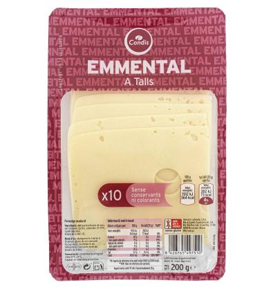 FORMATGE CONDIS EMMENTAL 200 G