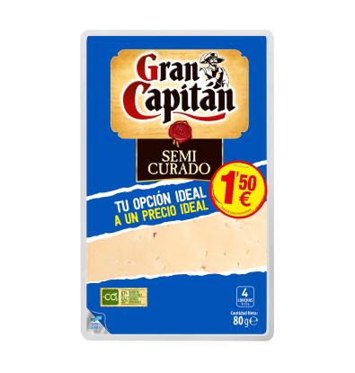 FORMATGE GRAN CAPITÁN LLENQUES SEMI 80 G 1.50€