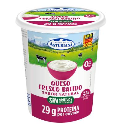 FORMATGE FRESC BATUT ASTURIANA 0% NATURAL 400 G