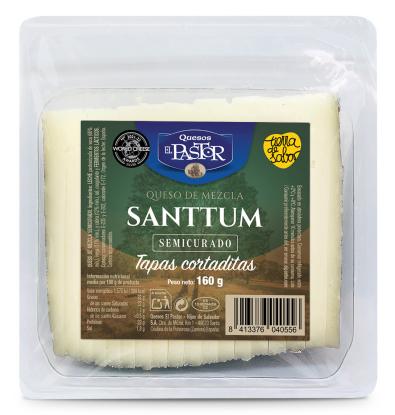 CUÑA QUESO SANTTUM SEMICURADO TAPAS 160 G
