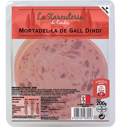 MORTADEL·LA CONDIS GALL DINDI 200 G