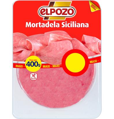 MORTADELA ELPOZO LONCHAS 400 G