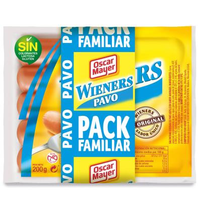 SALSITXES OSCAR MAYER WIENER INDIOT 3X200 G