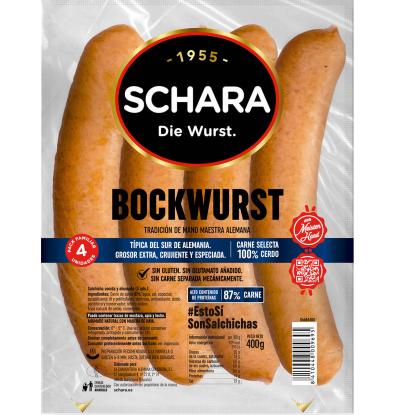 SALSITXES SCHARA BOCKWURST 4 UNITATS
