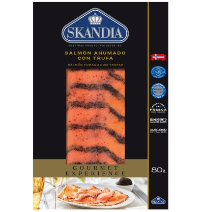 SALMÓN SKANDIA AHUMAD C/TRUFA 80 G