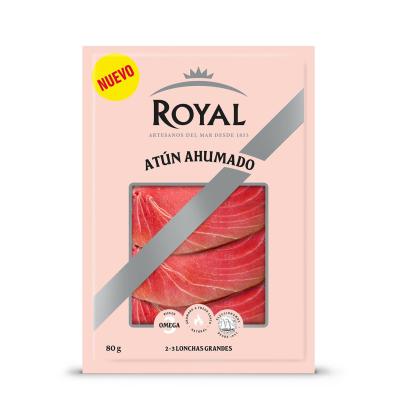 ATÚN ROYAL AHUMADO LONCHA 80 G