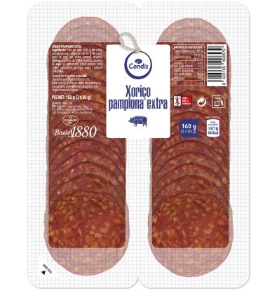 CHORIZO CONDIS PAMPLONICA BIPACK 160 G