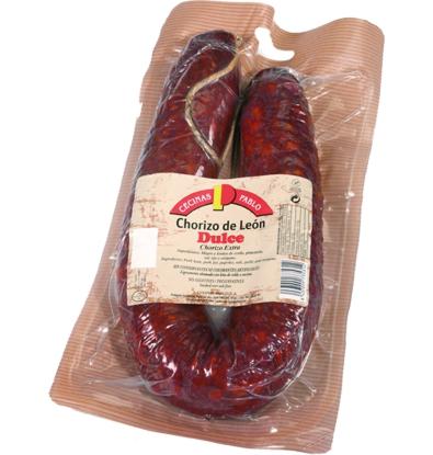 CHORIZO C.PABLO DE LEON DULCE 450 G