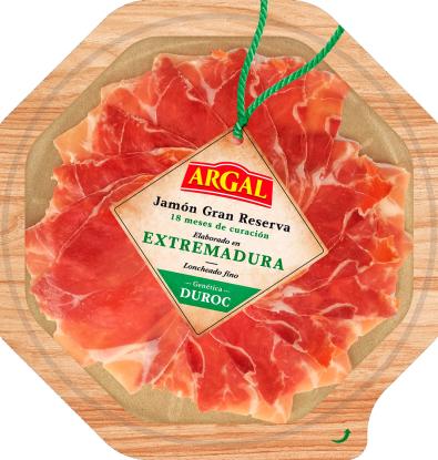 JAMÓN ARGAL EXTREMADURA PLATO 80 G