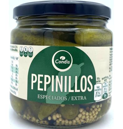 PEPINILLOS CONDIS PEQUEÑOS ESPECIADOS 230 G