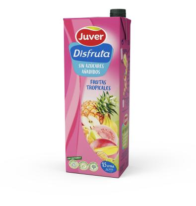 DISFRUTA JUVER FRUTA TROPICAL 1.5 L