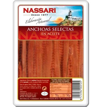 ANCHOAS NASSARI ACEITE SELECTA 50 G
