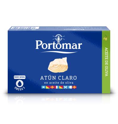 ATÚN CLARO PORTOMAR ACEITE OLIVA 81 G