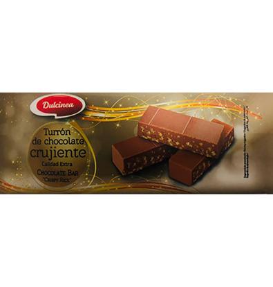 TURRON DULCINEA CHOCOLATE CRUJIENTE 150 G