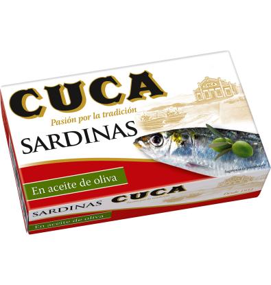 SARDINAS CUCA ACEITE DE OLIVA 120 G