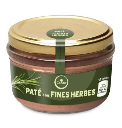 PATE CONDIS FINES HERBES 125 G