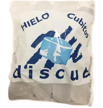 BOLSA DISCUB CUBITOS HIELO 1 KG