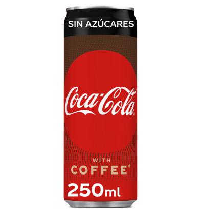 COCA-COLA PLUS COFFEE SIN AZÚCAR 25 CL