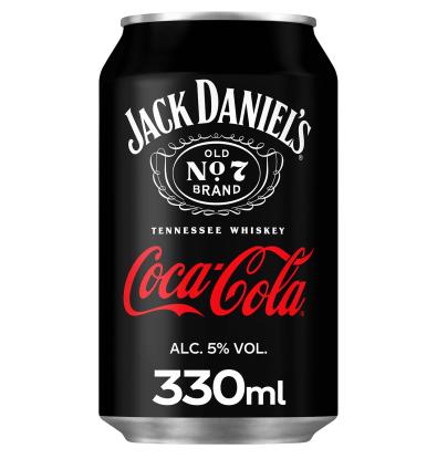 REFRESCO COCA-COLA JACK DANIEL'S 33 CL