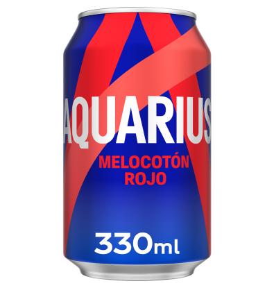 REFRESCO AQUARIUS MELOCOTÓN ROJO 33 CL